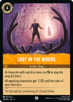 Lost in the Woods Lorcana card