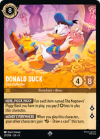 Donald Duck Lorcana card